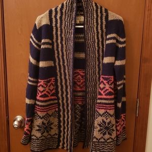 Boho style cardigan
